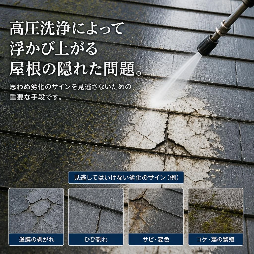 高圧洗浄の効果と必要性