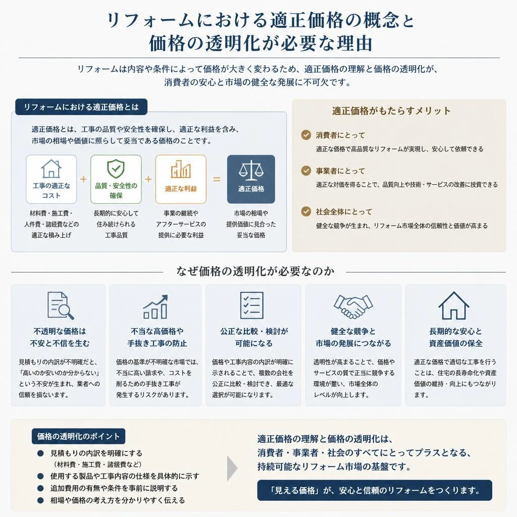 適正価格の重要性