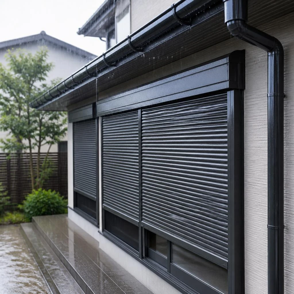 雨の日も安心！雨戸と雨樋のリフォームはお任せ！