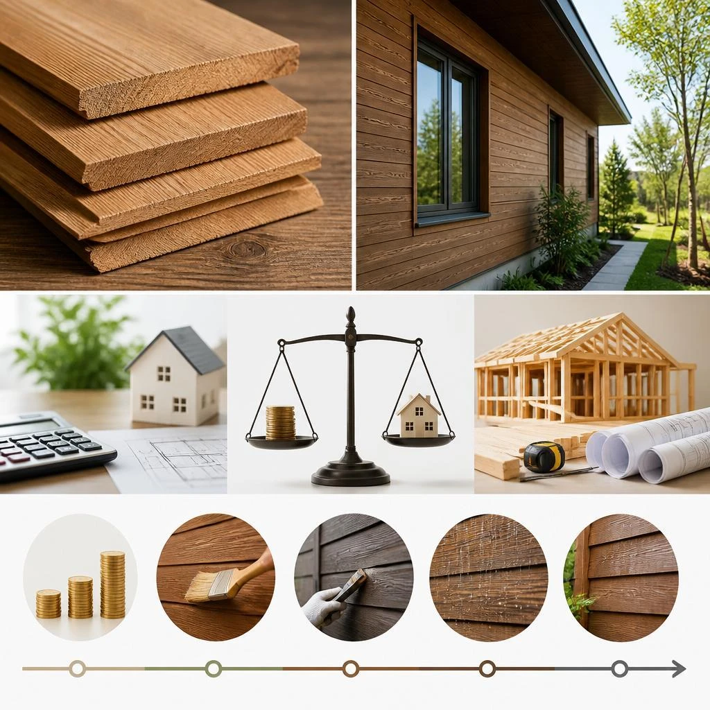 木材サイディングのコストパフォーマンス